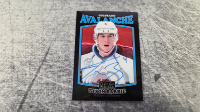 Tyson Barrie 2016-17 OPC Platinum Black Rainbow Auto