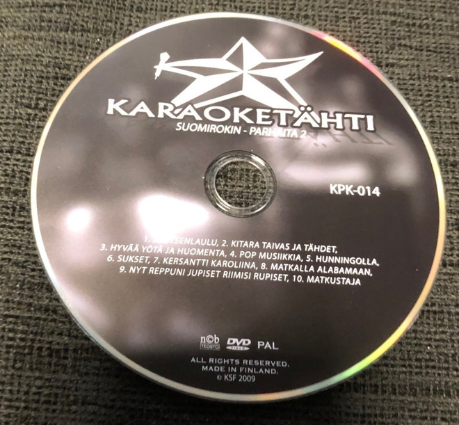 Karaokepokkari 14 Suomirokin parhaita 2