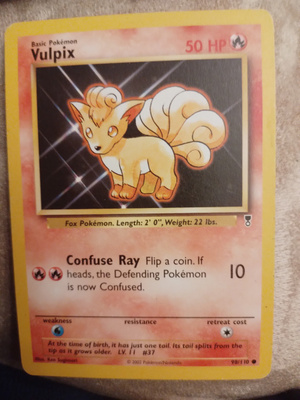 Vulpix 98/110 Legendary Collection card