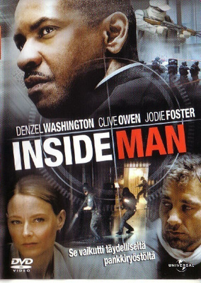 dvd, Inside Man (Denzel Washington, Clive Owen, Jodie Foster