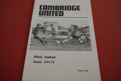 Kausiohjelma Cambridge United 1974-75