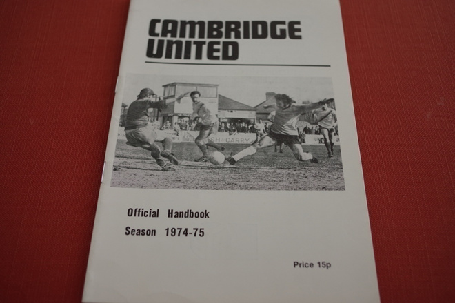 Kausiohjelma Cambridge United 1974-75