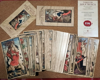 Tarocchi Sola Busca [rajoitettu painos 274/2999]
