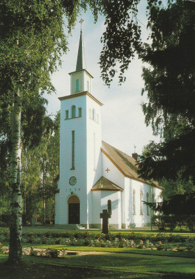 KIRKKOKORTTI - LOHIKOSKEN KIRKKO - 1