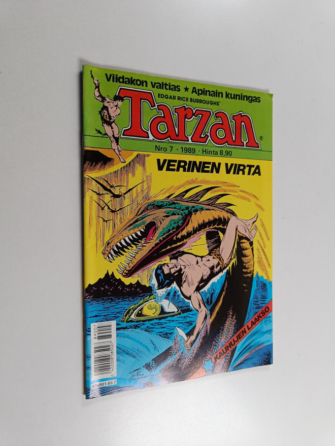 Edgar Rice Burroughs : Tarzan 7/1989 : Verinen virta ; Ka...