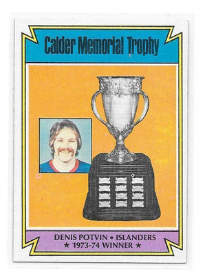 1974-75 Topps #252 Denis Potvin New York Islanders