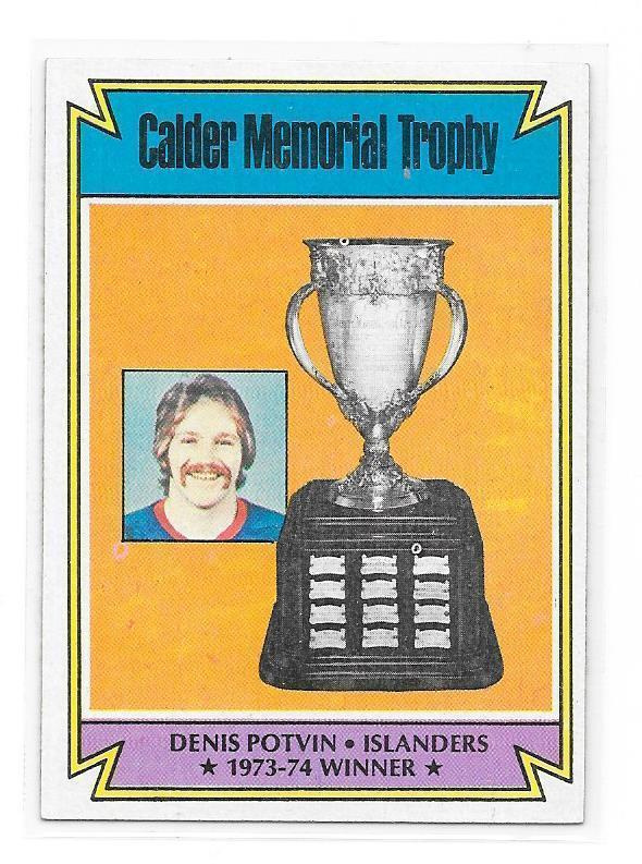 1974-75 Topps #252 Denis Potvin New York Islanders