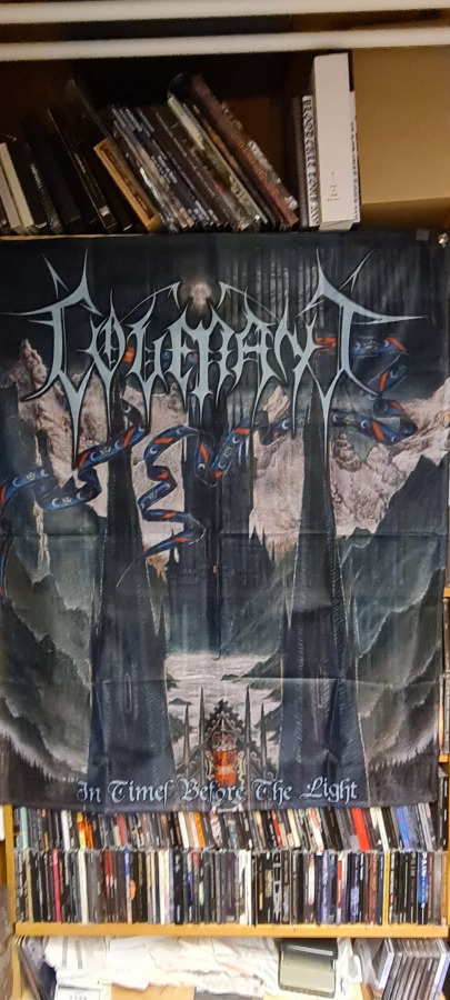 Covenant In Times Before The Light 90x70 cm seinälippu