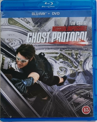 MISSION IMPOSSIBLE: GHOST PROTOCOL BLU-RAY + DVD (2 DISCS)