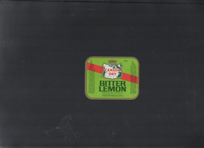 Sinebrychoff Bitter Lemon Sitruunajuoma. Etiketti