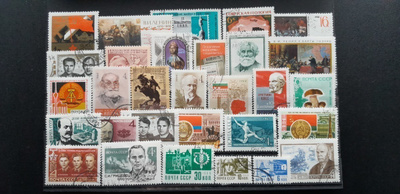 CCCP NEUVOSTOLIITTO 60-luku LEIMATTUJA postimerkkejä 30 kpl