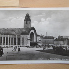 VANHA Postikortti Helsinki Rautatie Asema 1920-luku - pikkukuva 1