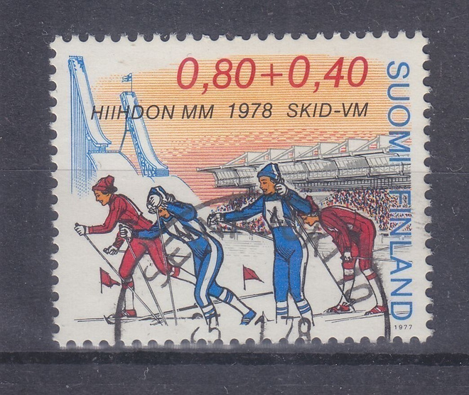 1978 Hiihdon MM 0,8 mk loistoleimalla.