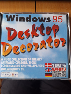 Windows 95 Desktop Decorator -ohjelmisto