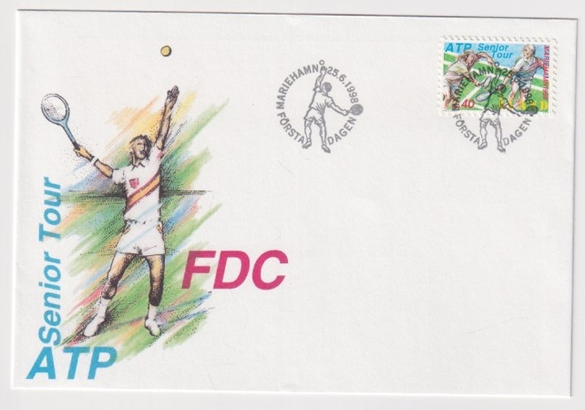 FDC Åland: Tennisturnaus 25.6.1998
