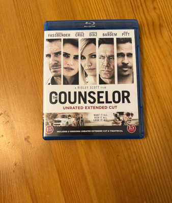 The Counselor  blu-ray