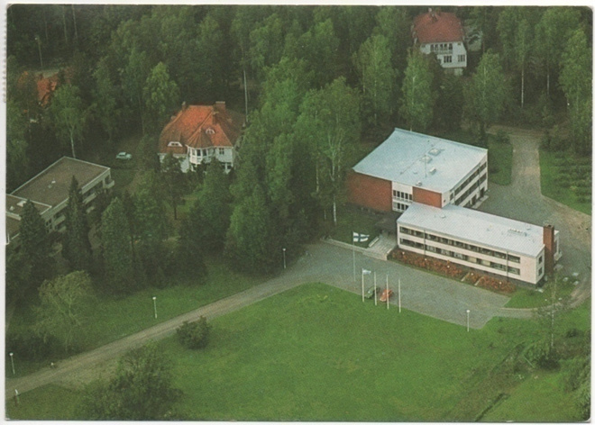 Kauniainen Suomen raamattuopisto ilmakuva