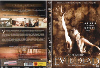 evil dead (16 214) k -FI- DVD suomik. bruce campbell 1981
