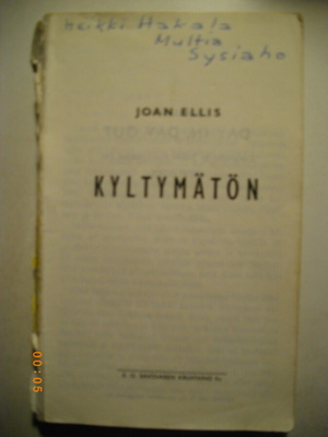 Joaan Ellis: Kyltymätön (22.5)