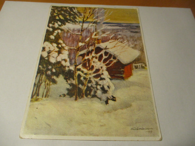 Hämäläinen Sauna lämpiää - 1948
