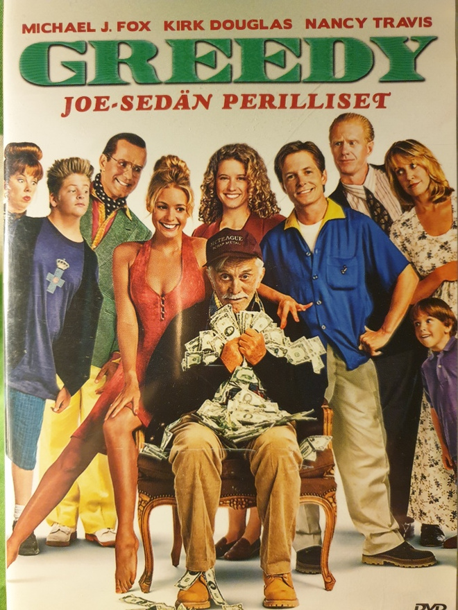 Greedy - Joe-sedän perilliset (Kirk Douglas, Michael J.Fox)