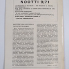 Nootti 9/1971 - pikkukuva 2