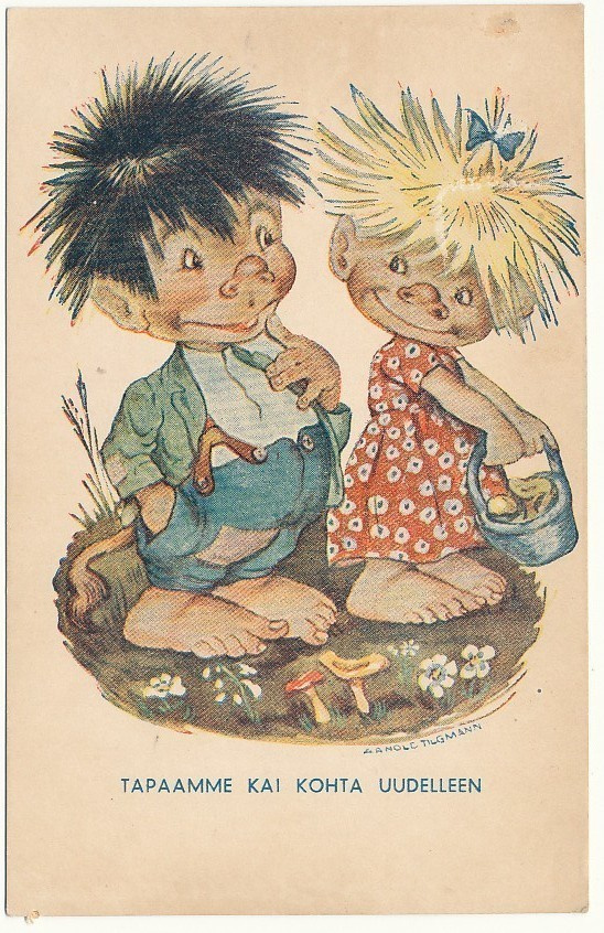 Arnold TILGMAN - Peikot - kulk. 1944 Kenttäpostissa