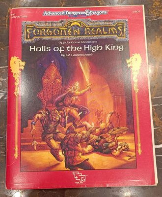 Advanced Dungeons & Dragons 2nd Ed – Halls of the High King