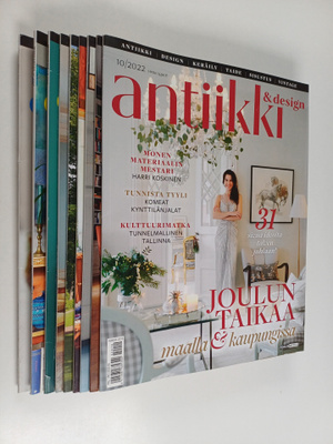Antiikki & design vuosikerta 2017 (1-10, puuttuu osa 7)