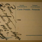 Helsinki, Tähtitorninmäki, mies lammikon luona, k-k 1916 - pikkukuva 2