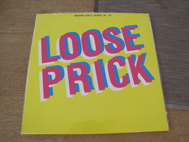 Loose Prick Meidän laulu demot 78-79 lp uusi + lehti
