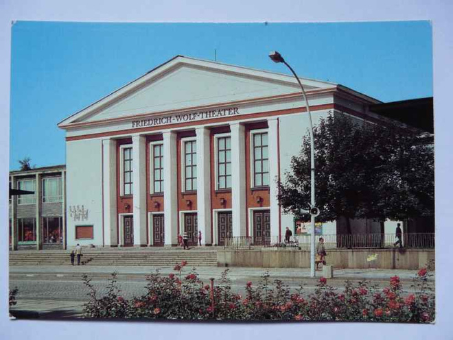 Saksa, DDR, Eisenhüttenstad. Friedrich-Wolf -Theater