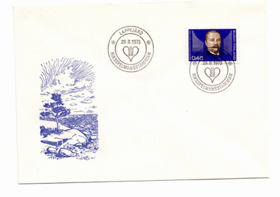 Lappfjärd:( Riksspelmansstämman (erikoisleima  29.6.1973)
