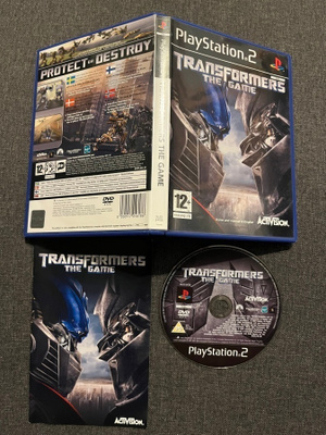 Transformers - The Game PS2 (Suomijulkaisu)