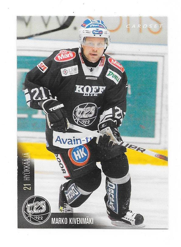 2010-11 CardSet #316 Marko Kivenmäki  TPS