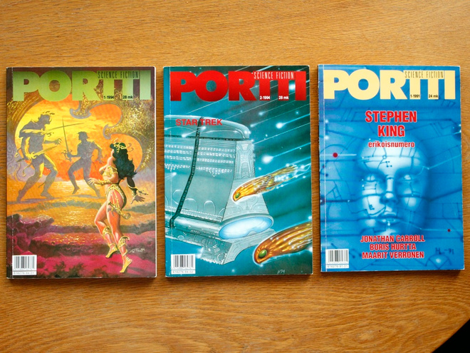 Portti lehdet 3 kpl 1/1991 1/1994 2/1994