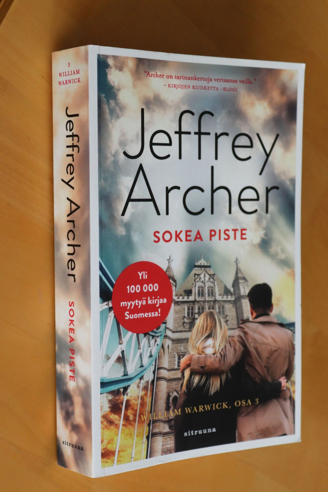 Jeffrey Archer : Sokea piste ( 2023 pokkari )