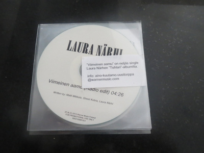 Laura Närhi viimeinen aamu  cds