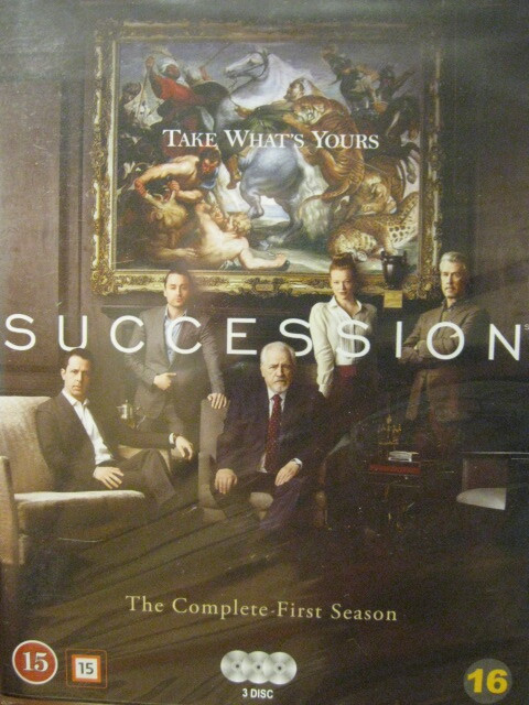 SUCCESSION DVD THE COMPLETE  FIRST SEASON