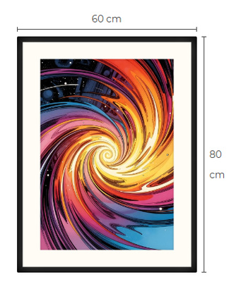 Uusi Pop Art taulu 60 cm x 80 cm