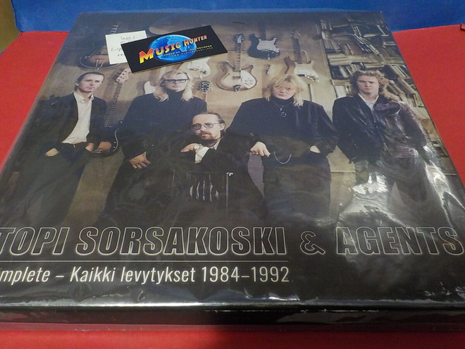 TOPI SORSAKOSKI & AGENTS - COMPLETE UUSI 5LP BOKSI