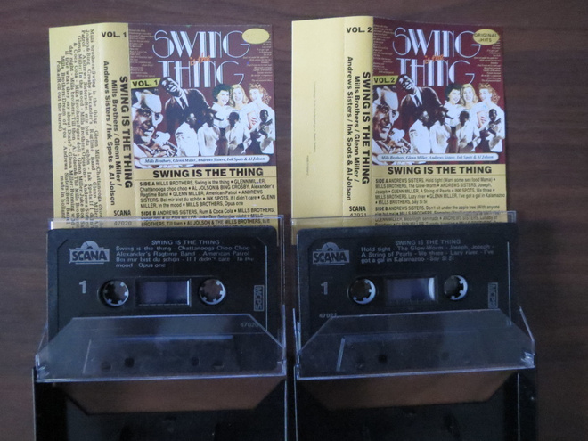 Swing Is The Thing vol. 1 & 2 kaksi c-kasettia