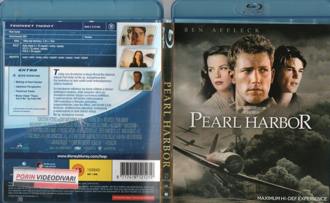 Pearl Harbor	(14 310)	k	-FI-	BLU-RAY	suomik.		Ben Affleck	20