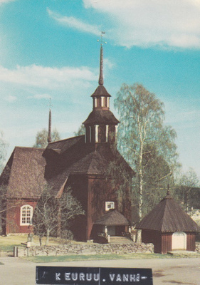 KIRKKOKORTTI - KEURUUN VANHA KIRKKO - 7