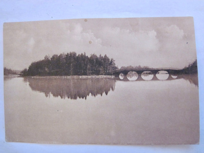 VANHA Postikortti Savonlinna 1920-l