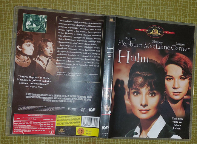 DVD: Huhu (FI, Audrey Hepburn)
