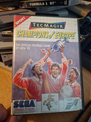 Sega Master System Chamoions of Europe, ei ohjeita