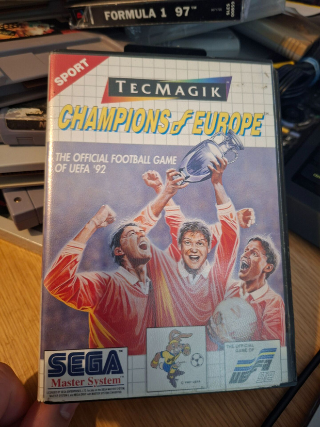Sega Master System Chamoions of Europe, ei ohjeita