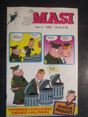 SARJAKUVALEHTI MASI 2 / 1982