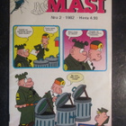 SARJAKUVALEHTI MASI 2 / 1982 - pikkukuva 1